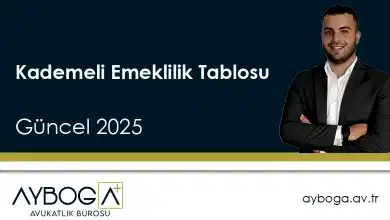 Kademeli Emeklilik Tablosu 2025 Güncel Rehber