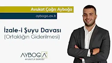 İzale-İ Şuyu (Ortaklığın Giderilmesi) Davası - Güncel 2025